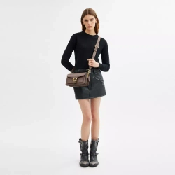 COACH СУМКА ЧЕРЕЗ ПЛЕЧО TABBY 26, КАМЕННЫЙ