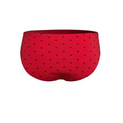 Мужские трусы слипы красные DARKZONE DZN6481