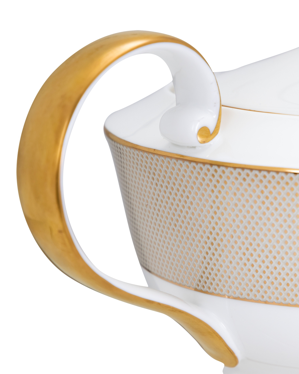 Сервиз чайный 21 предмет на 6 персон Narumi Золотой алмаз