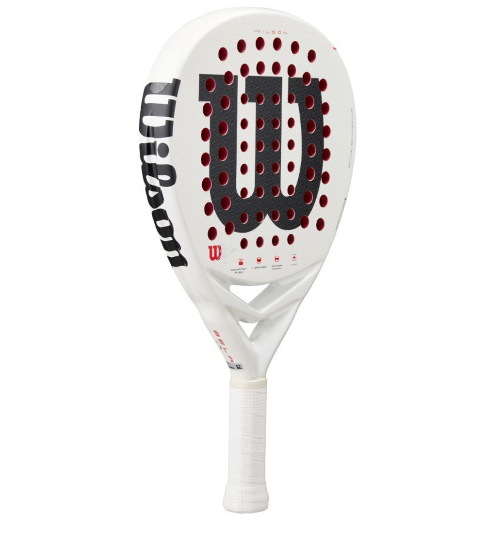 Ракетка для Padel Wilson Bela LS V3 Padel 2 - black/red