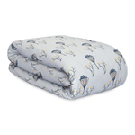 Комплект постельного белья "Полевые цветы" из премиального сатина из коллекции russian north, 200х220 см