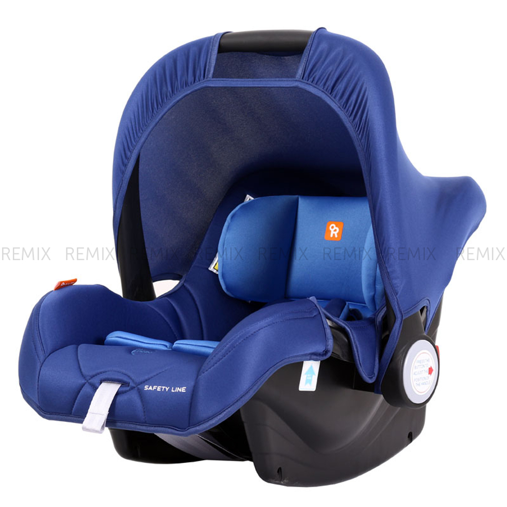 Автокресло LB-327 "Walker" Safety Line (Sapphire Blue) группа 0+ (0-13 кг)