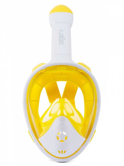 Маска полнолицевая Sargan Планета океан 2.0 белый/желтый