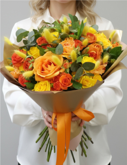 Букет Золотые слова