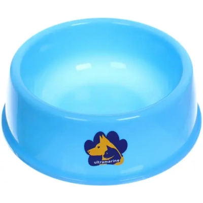 Миска пластиковая «ПЭТС», цвет голубой, 15,5*5см /280мл