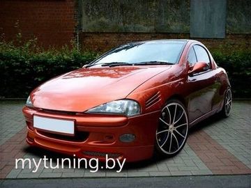 Накладка переднего бампера Opel Tigra