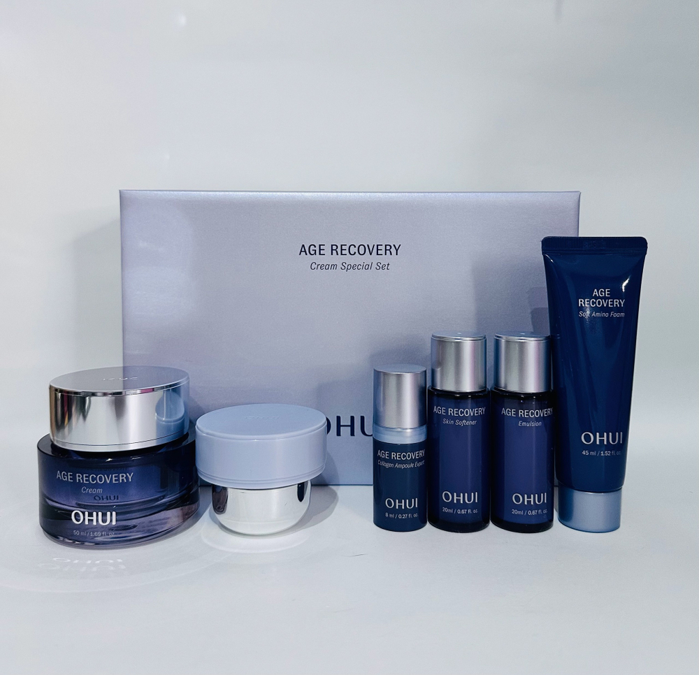 Крем антивозрастной O HUI Age Recovery Cream Special Set с коллагеном.