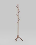 Вешалка напольная Hook темное дерево