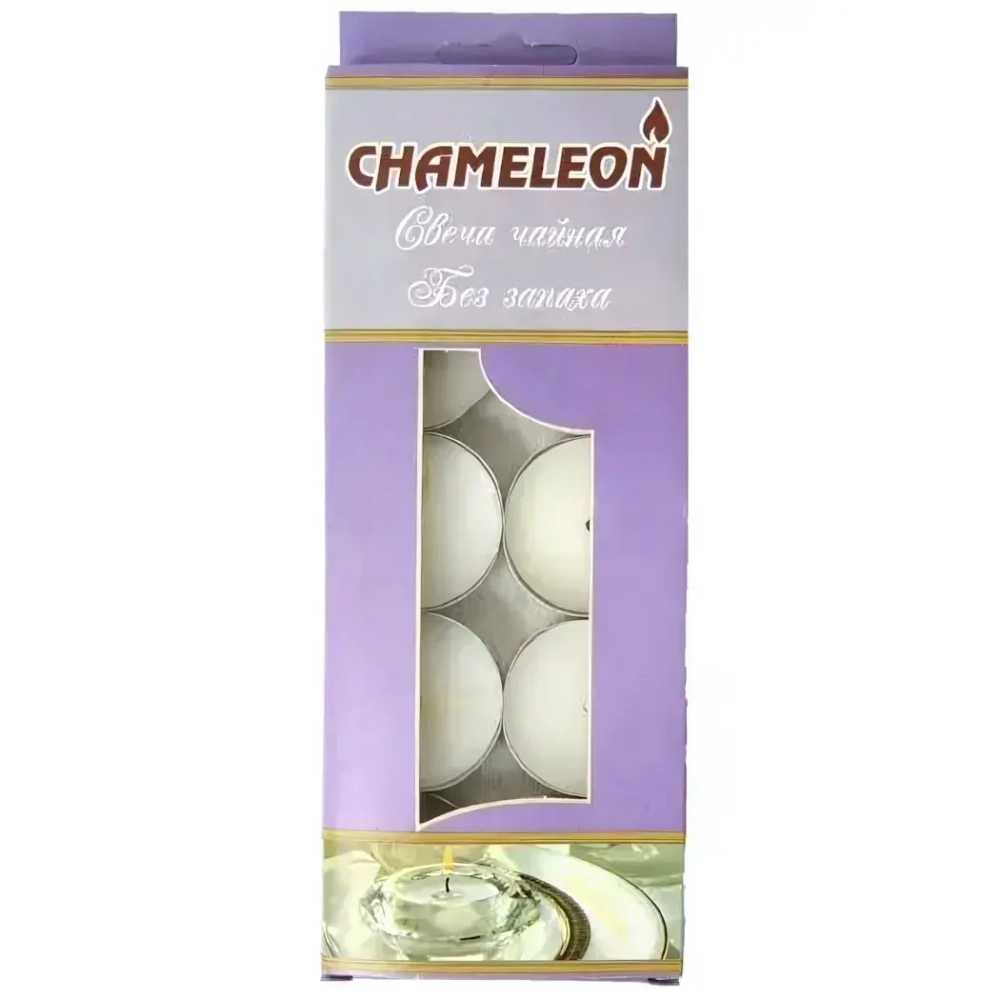 Свечи чайные в гильзе без запаха (10шт.)