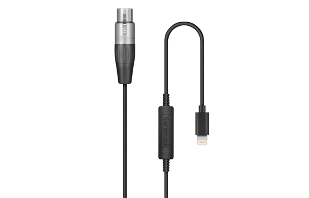 Кабель-переходник Saramonic LC-XLR с XLR на Apple Lightning Audio