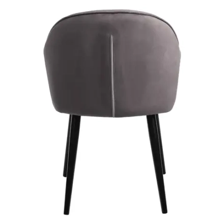 Стул Bradex Home Frida тёмно-серый велюр