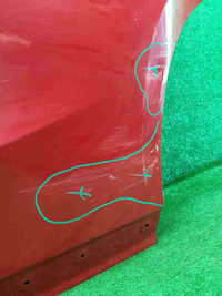 Дверь задняя левая Lexus UX (2018-н.в.)