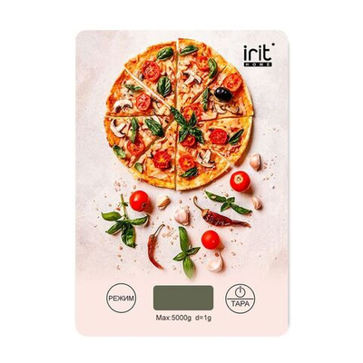 Весы кухонные электронные, Irit, IR-7129, платф, точн 1 г, до 5 кг