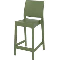Полубарный стул Maya зеленый