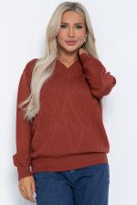 Джемпер Карамелька (терракот) Б12518-4 LT Collection (Акция)