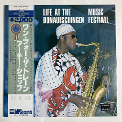 Винтажная виниловая пластинка LP Archie Shepp Life At The Donaueschingen Music Festival (Japan 1979) (Obi)