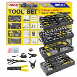 Набор инструментов 257пр. WMC TOOLS WMC-WMC258