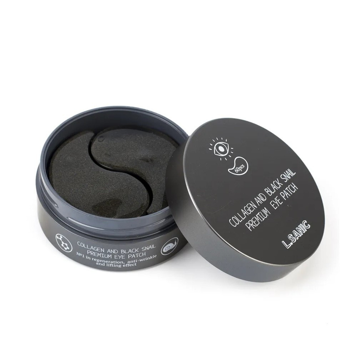 Патчи для век L.Sanic Collagen And Black Snail с коллагеном и муцином черной улитки 60 шт