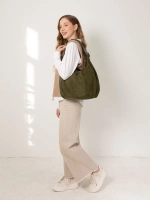 сумка большая через плечо шоппер натуральная замша