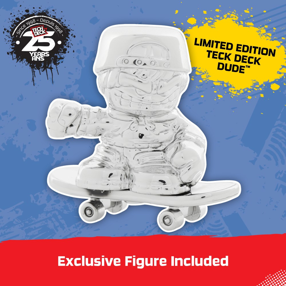 Tech Deck - Набор восьми палуб для фингерборда с эксклюзивной фигуркой 20142285