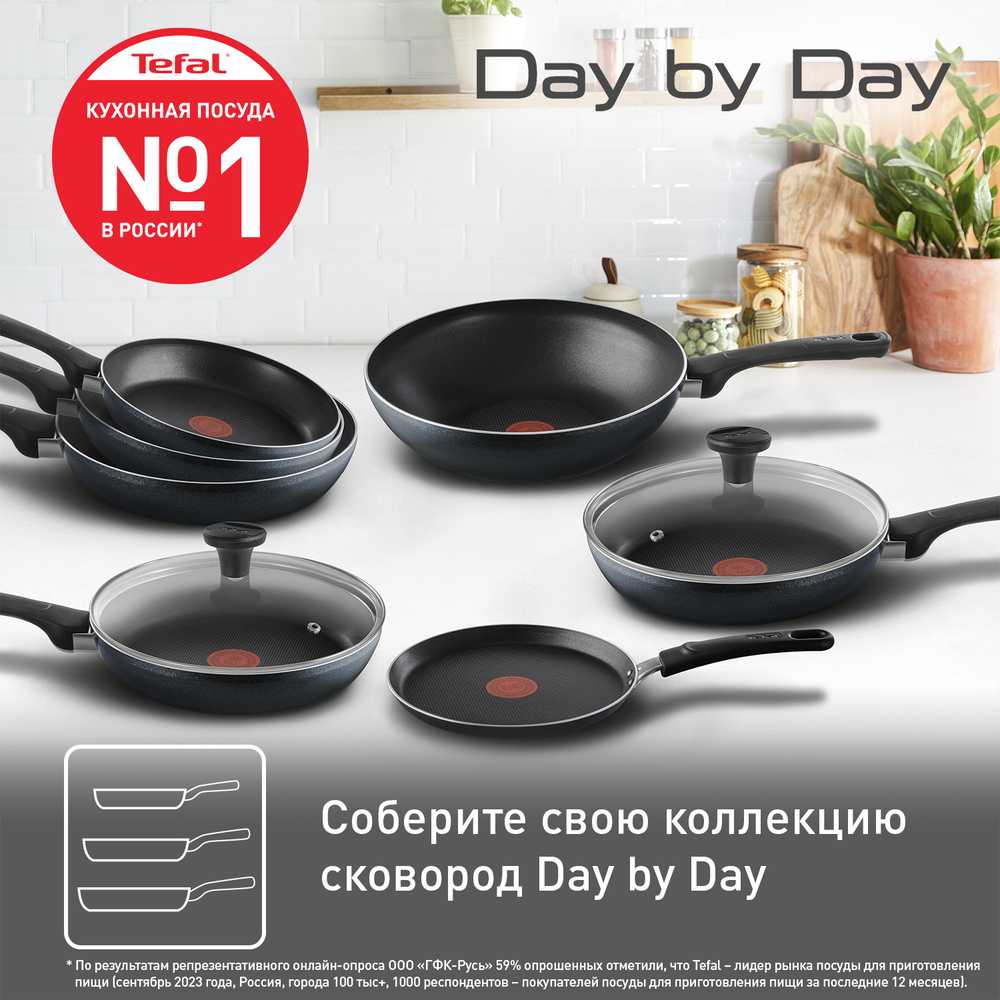 Сковорода Tefal Day by Day 28 см. 04216128