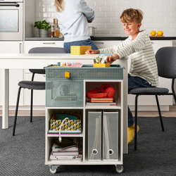 IKEA LYSMASK  (ИКЕА ЛЙСМАСК)  -  Коробка, 4 шт, рисунок/многоцветный