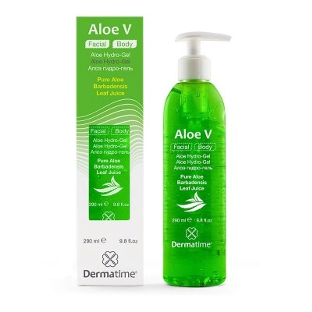 DERMATIME Aloe V - Aloe Hydro-Gel - Алоэ гидро-гель 290мл