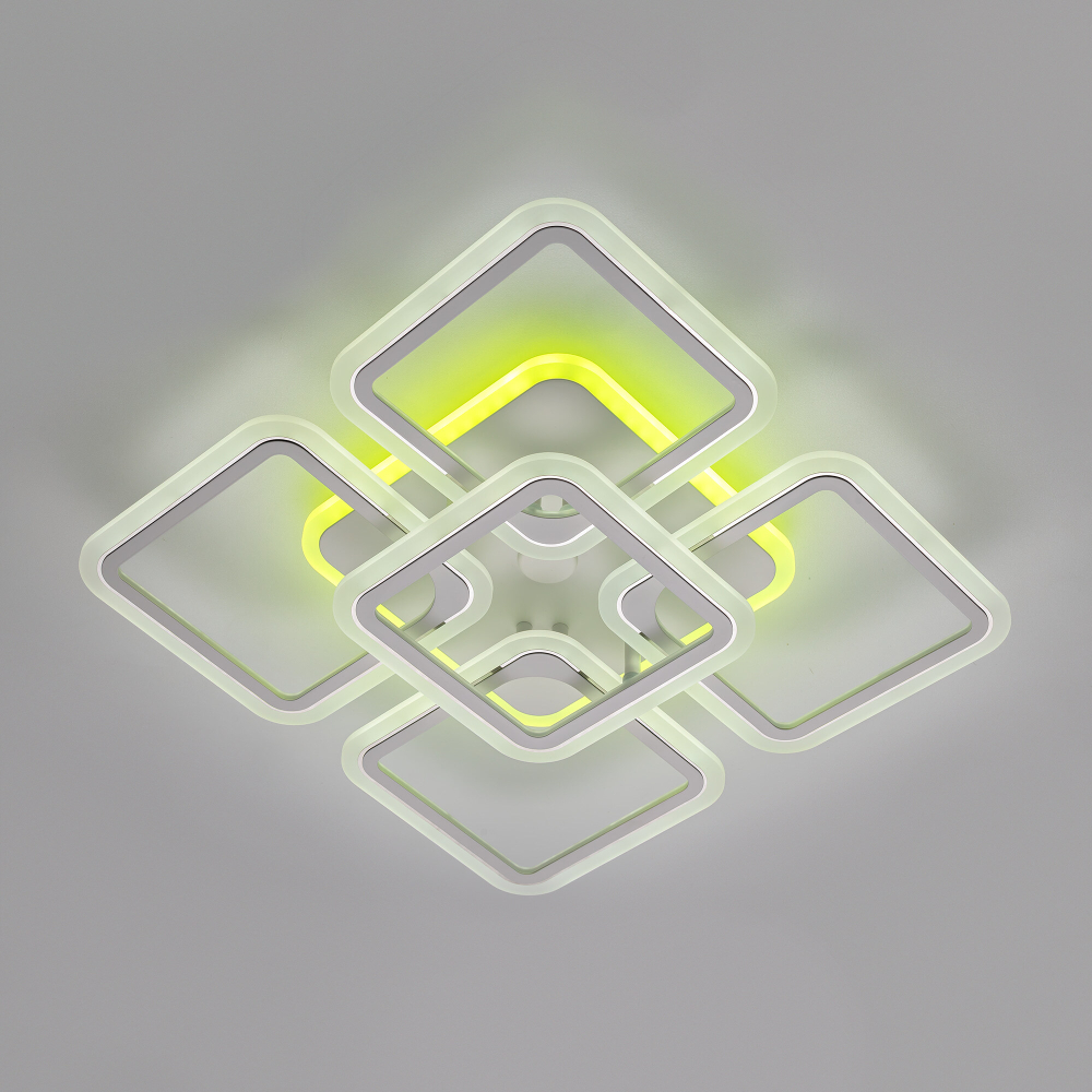 Citilux Марсель Смарт CL232A150E RGB Умная люстра Белая