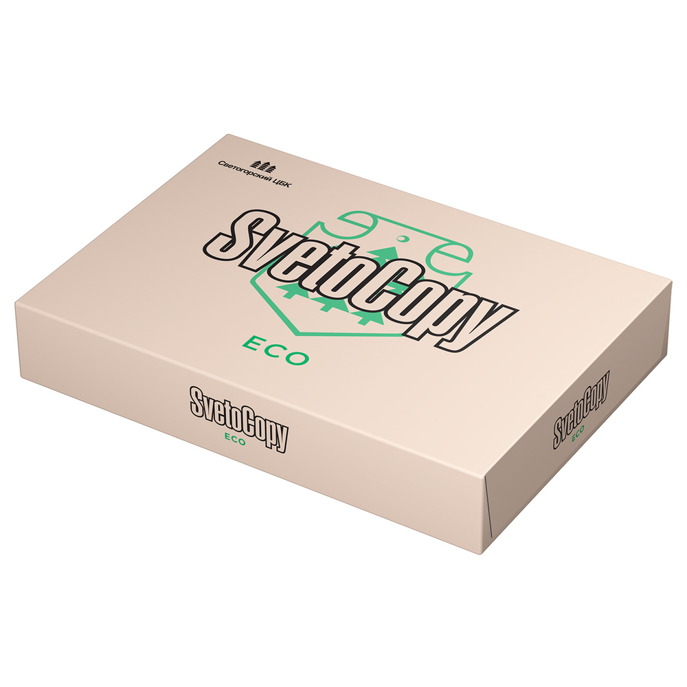 Бумага SvetoCopy "Eco", А4, 80г/м2, 500л., 60%