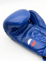 Перчатки боксерские BoyBo TITAN, IB-23 (одобрены ФБР), синий