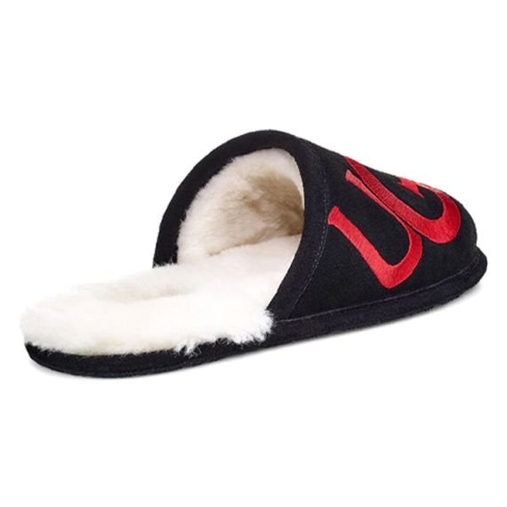 Ugg Scuff 'Black Red'