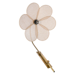 Светильник настенный kamille, 55х67 см, бежевый