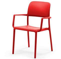 Стул с подлокотниками Riva, красный