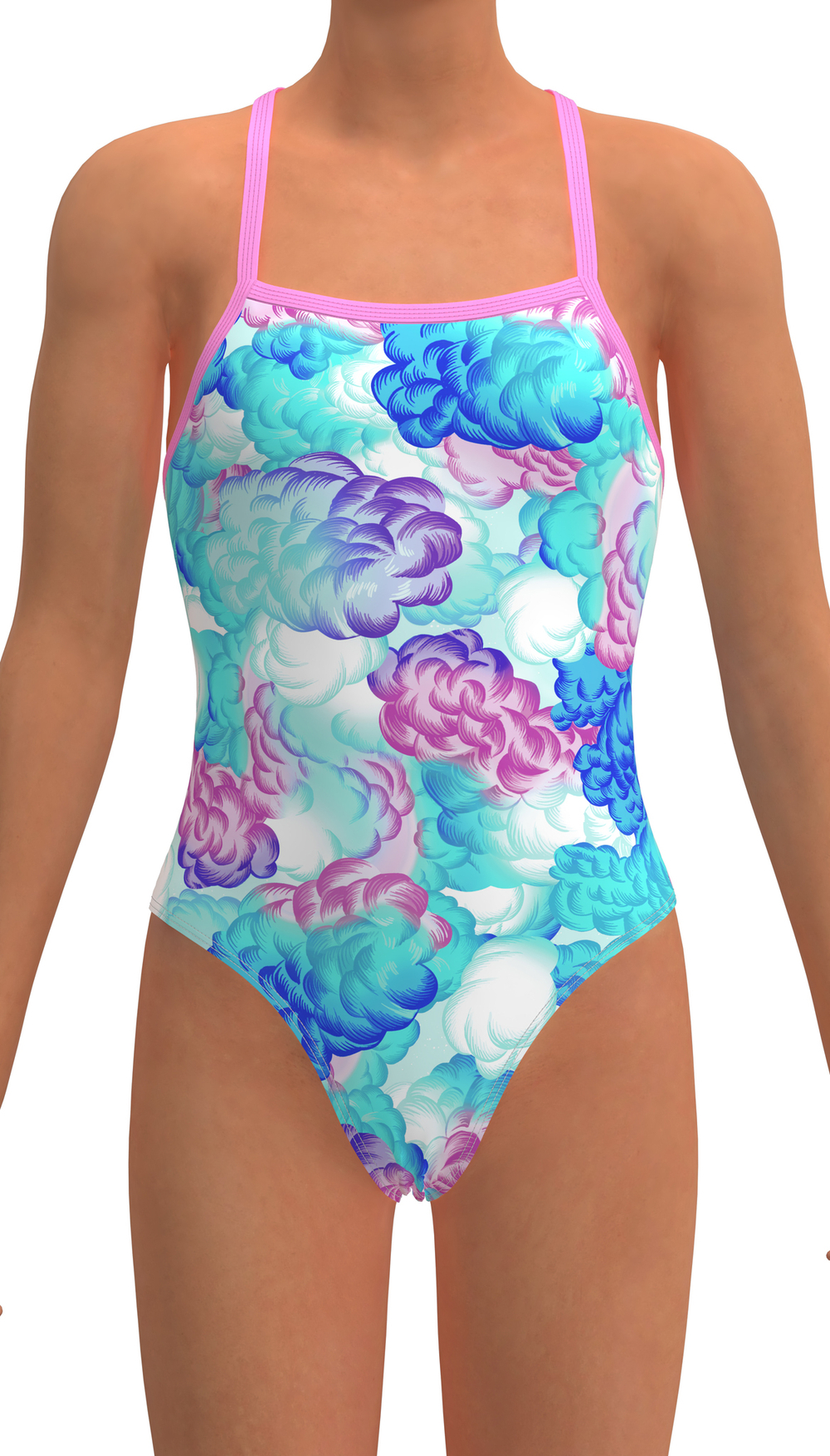 Купальник FUNKITA Girl's Cloud Street (Tie Me Tight)