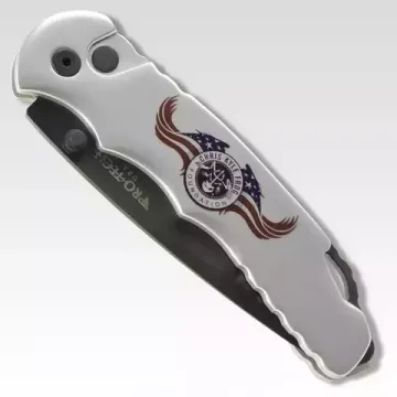 Складной нож Pro -Tech TR-4 PR/TR-4.MA.64 c клинком из стали 154CM, рукоять алюминий