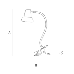 Zara Home Настольная лампа, цвет разноцветный, 31 см