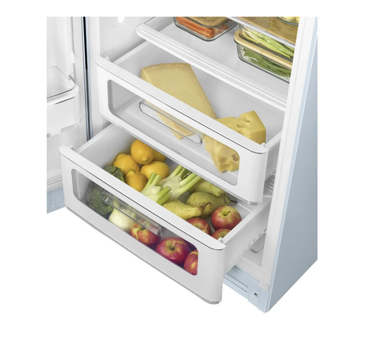 Холодильник Smeg FAB28LPB6, пастельный голубой