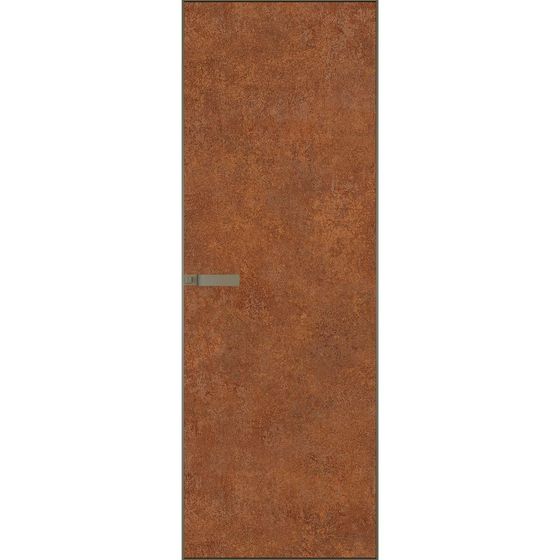 Скрытая алюминиевая дверь Invisible 1AGN ржавчина