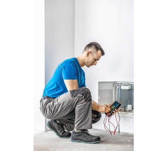 Брюки рабочие серые KALMIT Högert, арт. HT5K805