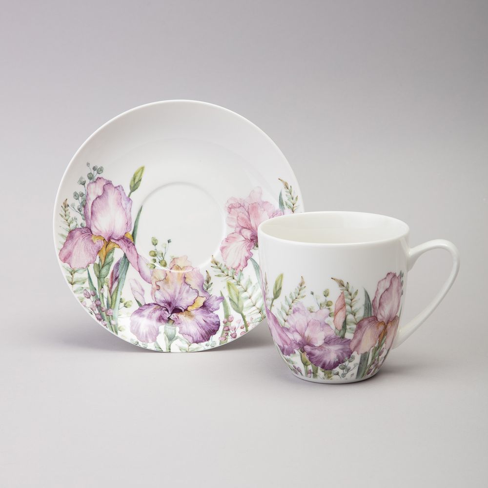 ЧАЙНАЯ ПАРА LEFARD "IRISES" 350 МЛ (КОР=24НАБ.)