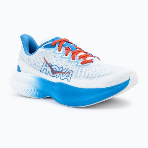 Женские кроссовки для бега HOKA Mach 6 white/virtual blue