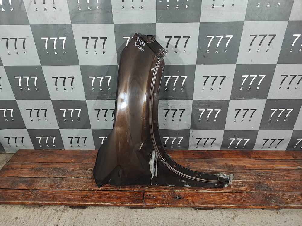 Крыло переднее правое Kia Sorento 2 (XM) 09-20 Б/У Оригинал 663212P021