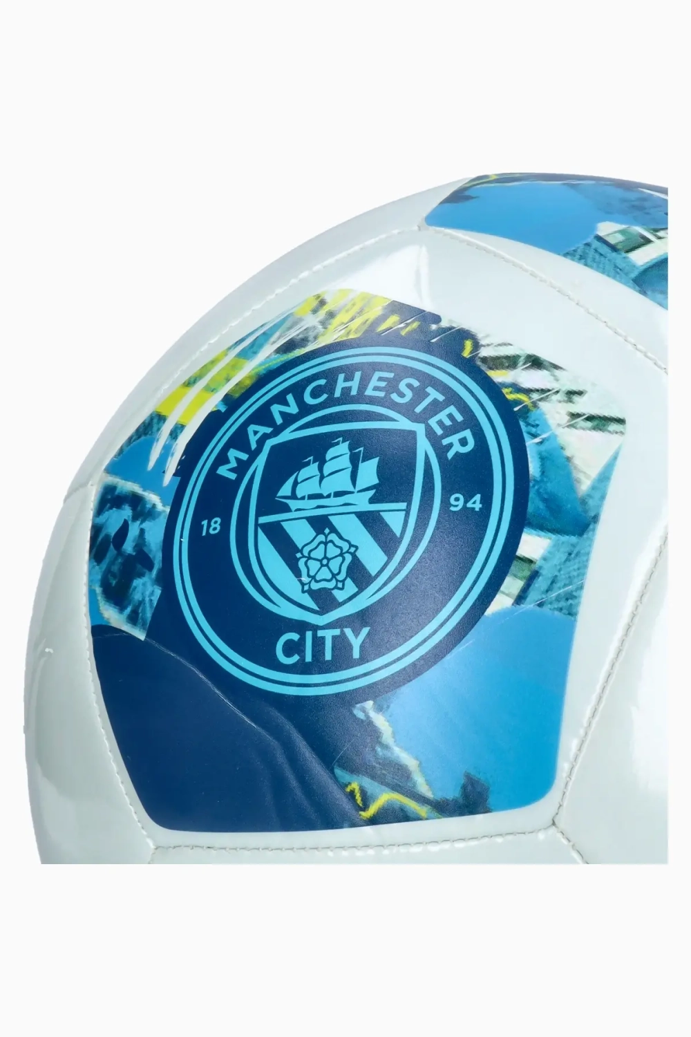 Футбольный мяч Puma Manchester City 24/25 ftblNRGY размер 5 - голубой