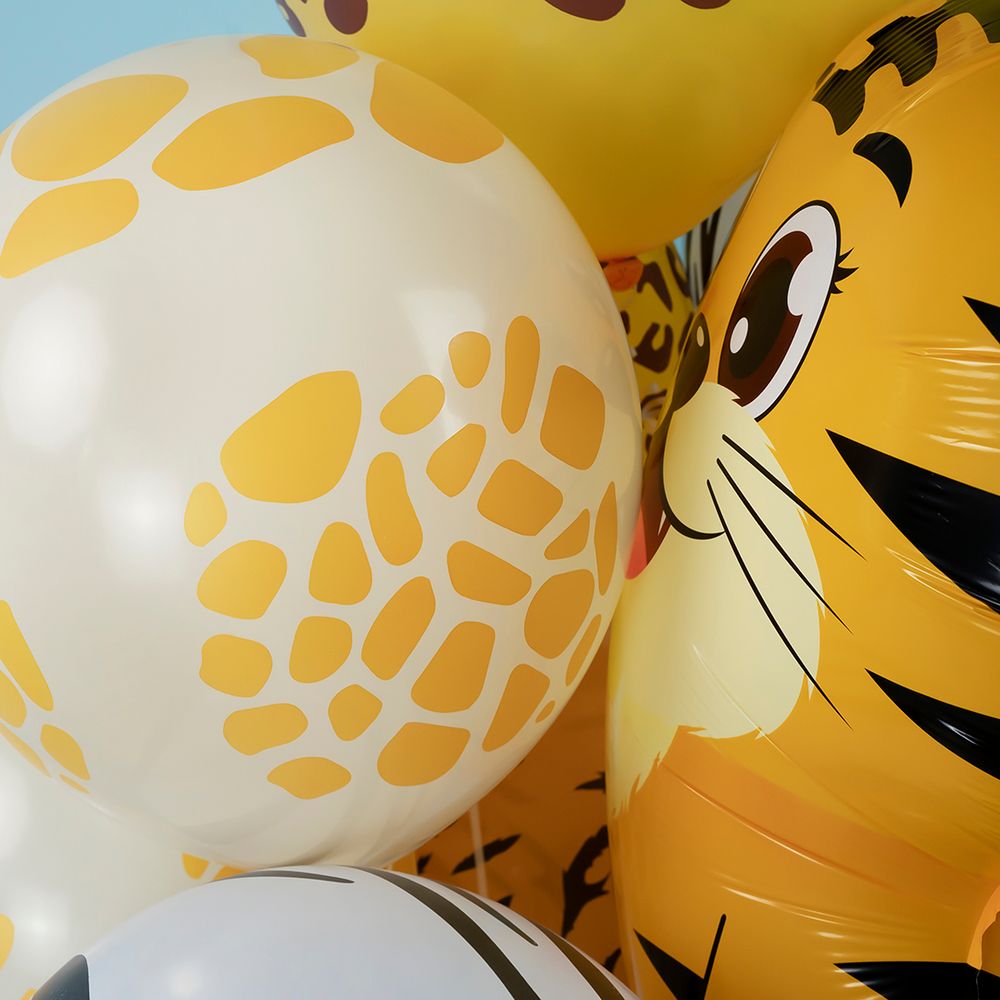 Шар (12''/30 см) Сафари, Ассорти, пастель, 5 ст, 25 шт.