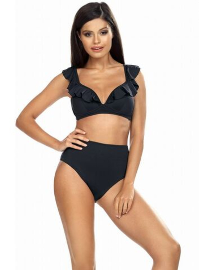 Черный раздельный push-up купальник (Размер: 80C/40) (Цвет: черный)