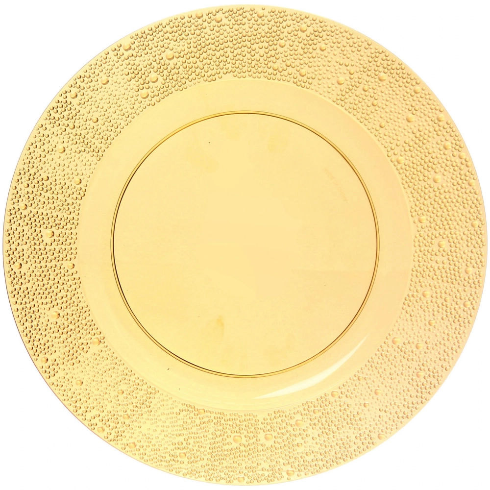 Поднос пластиковый «Кристалл» 33см песок