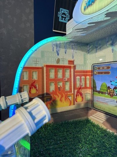 Автомат тир с двойным сидением «Ледяной удар»