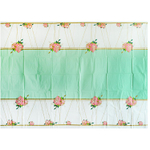 Скатерть полиэтиленовая «Пионы», 130×180 см