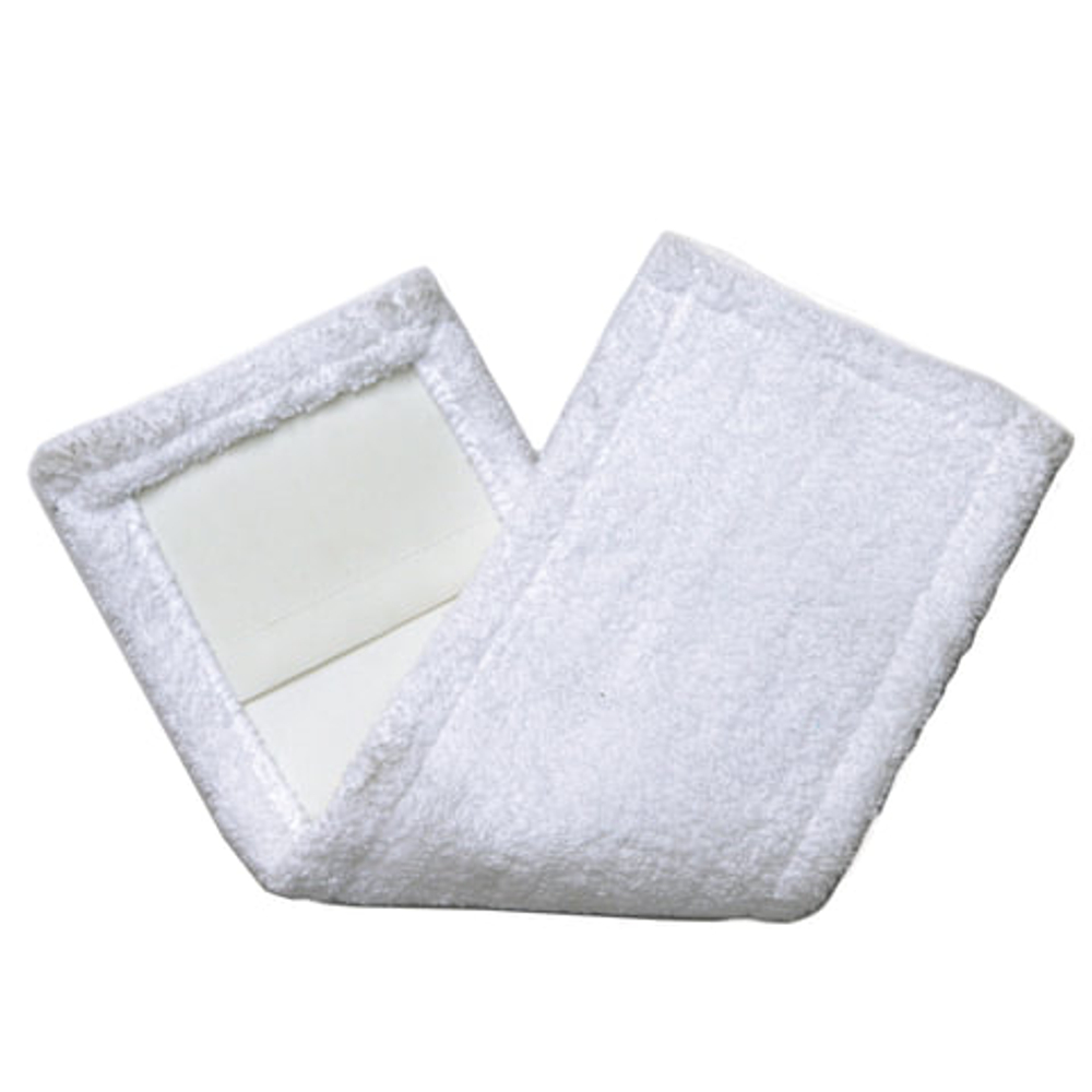 Насадка МОП плоская для швабры/держателя 40 см, карманы (ТИП К), микрофибра, упаковка, LAIMA