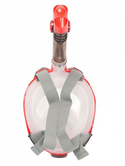 Маска полнолицевая Sargan Галактика премиум прозрачная/красная/прозрачная